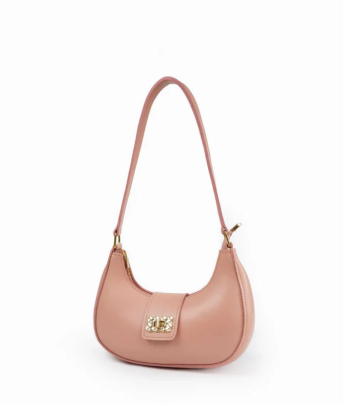 Bella Luxe Shoulder Bag Pink - HiGirlz