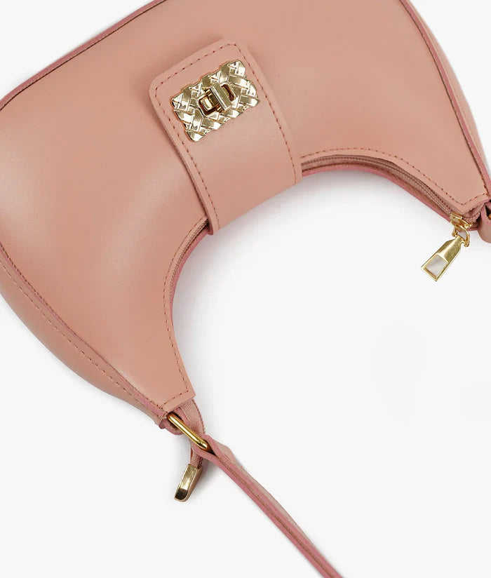 Bella Luxe Shoulder Bag Pink - HiGirlz