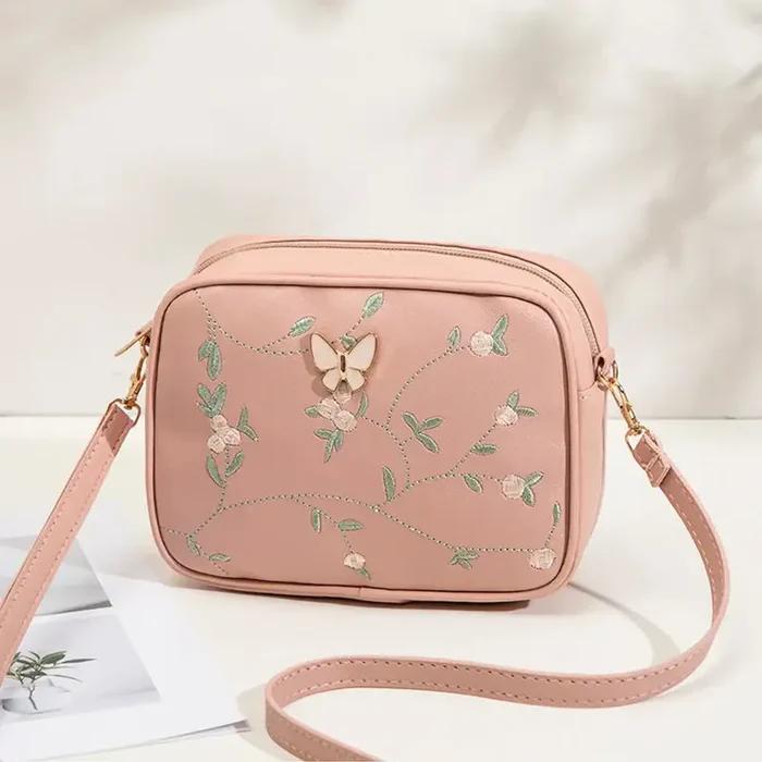 Embroidered Butterfly Crossbody Bag HiGirlz Pakistan