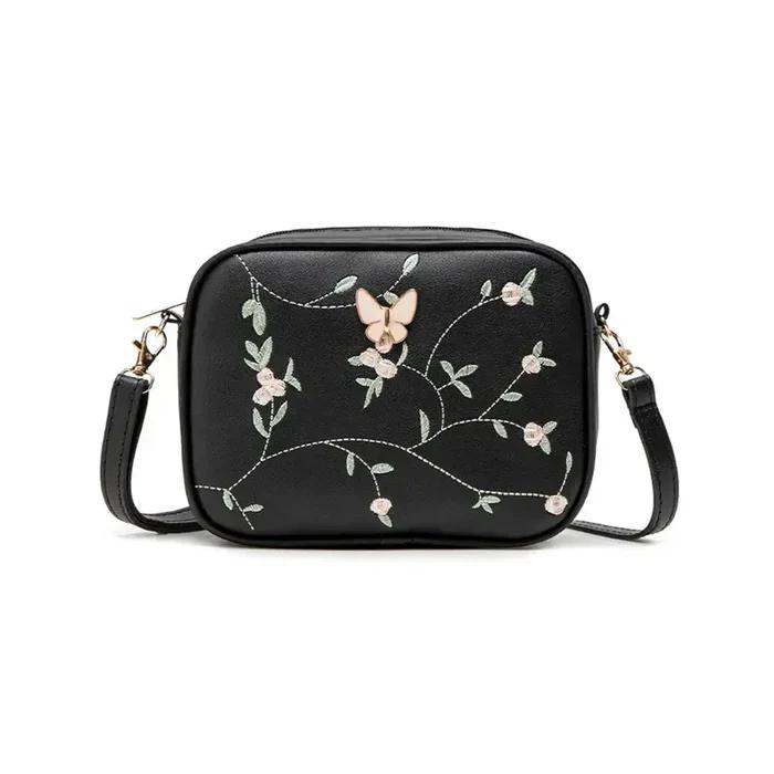 Embroidered Butterfly Crossbody Bag HiGirlz Pakistan