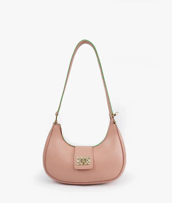 Bella Luxe Shoulder Bag Pink - HiGirlz
