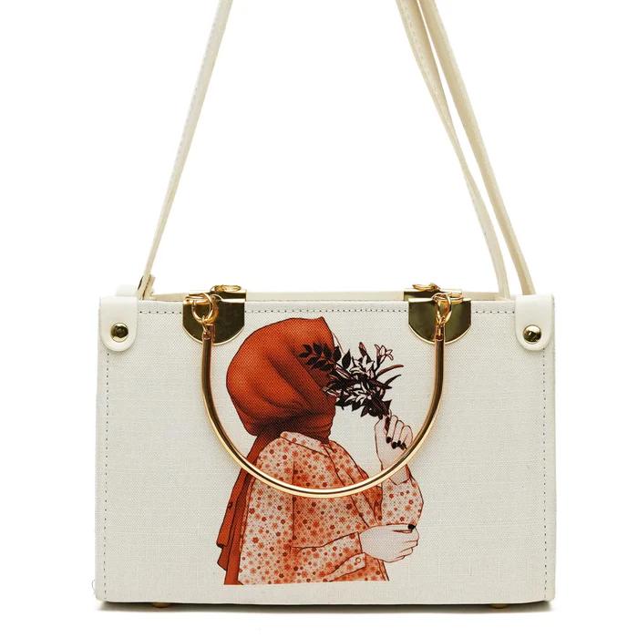 Pretty Blush Boxy Bag for Women in Pakistan - HiGirlz