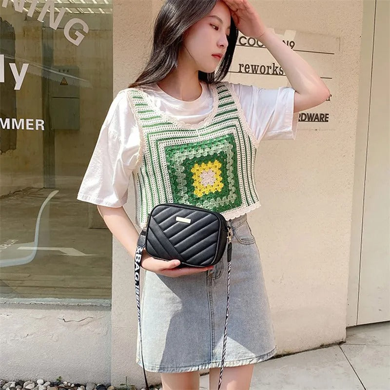 Elorina Luxe Crossbody Bag C-AR-1 White - HiGirlz