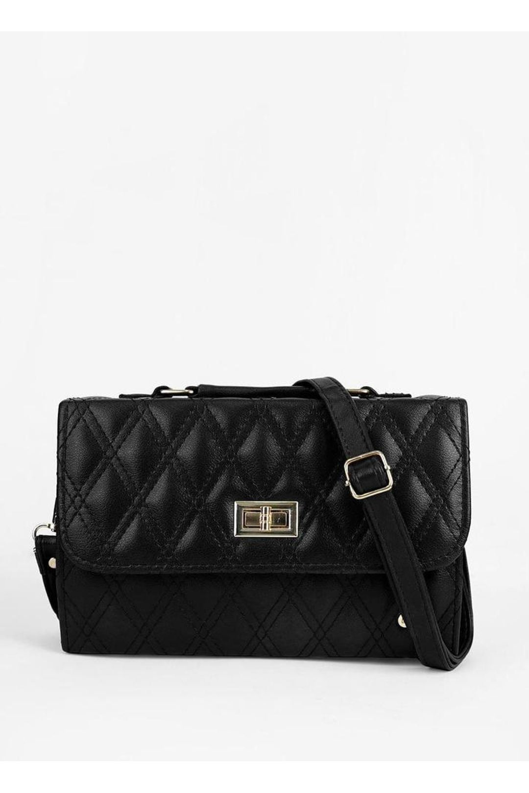 Elegant Quilted Burgundy H-AR-4 Black - HiGirlz