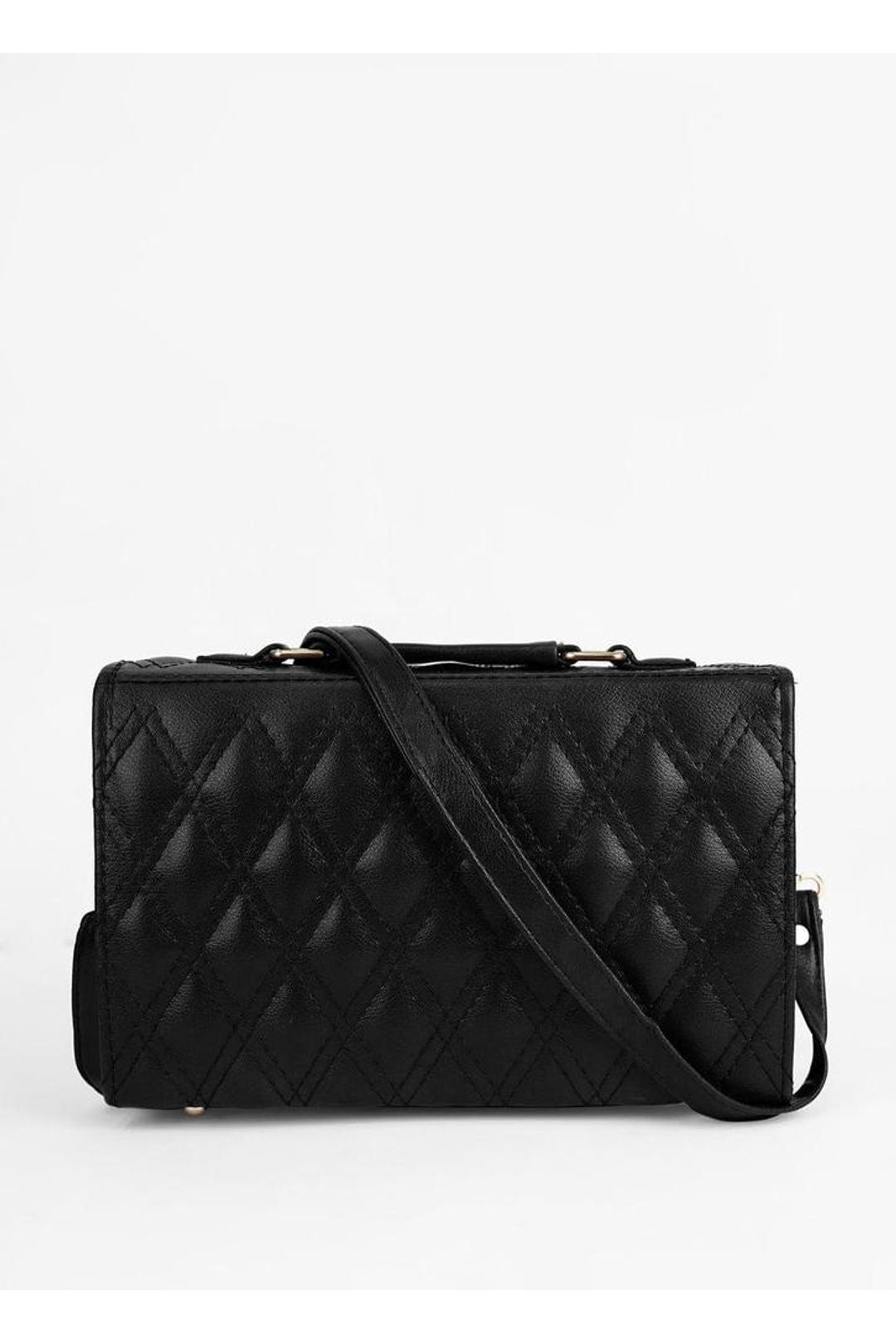 Elegant Quilted Burgundy H-AR-4 Black - HiGirlz